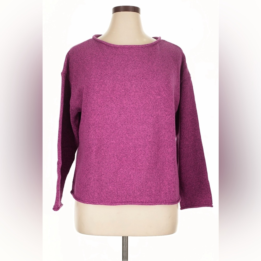 ❤️ Talbots Vibrant Magenta Sweater Size XL